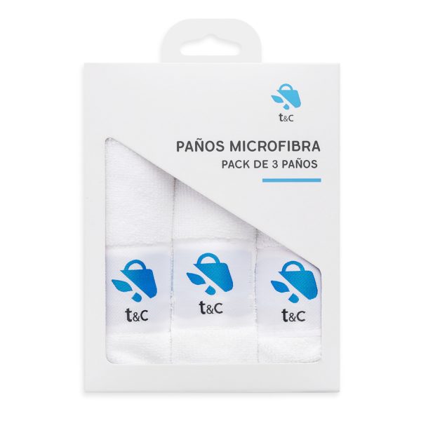 Pack X3 Paños Microfibra